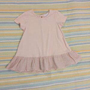 Maggie & Zoe pink peplum top size 5T